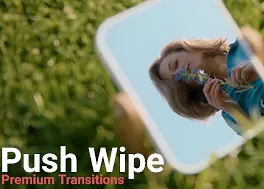 ترانزیشن افتر افکت جلوه پریمیوم Push Wipe