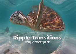 ترانزیشن افتر افکت جلوه موج دار Ripple