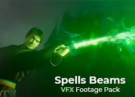 160 فوتیج جلوه های ویژه جادویی Spells Beams