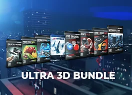 مجموعه مدل سه بعدی + متریال VC | Ultral 3D Bnadle