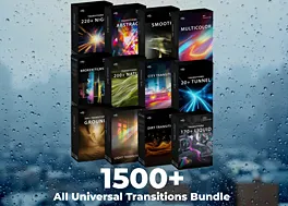 1500 فوتیج ترانزیشن کاربردی Universal Transitions