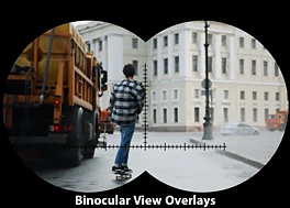 مجموعه فوتیج دوربین دو چشمی Binocular