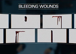 مجموعه فوتیج زخم های خونین Bleeding Wounds