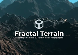 پلاگین افتر افکت Fractal Terrain v1.0.3 + آموزش