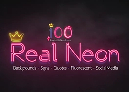 پروژه افتر افکت 100 المان نئونی Real Neon
