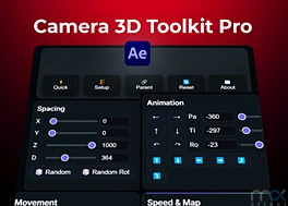 پلاگین افتر افکت Camera 3D Toolkit Pro + آموزش