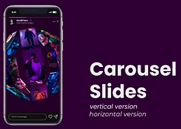 پروژه افتر افکت استوری اینستاگرام اسلاید عکس Carousel
