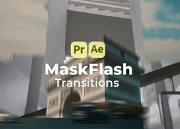 دانلود ترانزیشن افتر افکت جلوه فلش MaskFlash