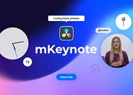 100 پریست داوینچی ریزالو مجموعه mKeynote
