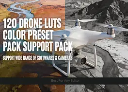 120 پریست رنگ سینمایی هلی شات Drone