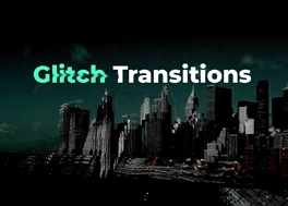 دانلود 40 ترانزیشن افتر افکت جلوه Glitch