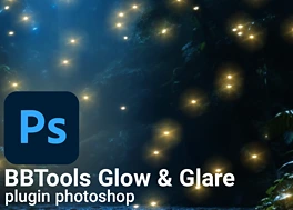 پلاگین فتوشاپ BBTools Glow & Glare کرک + آموزش