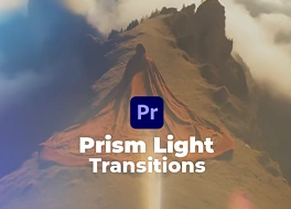 دانلود 30 ترانزیشن پریمیر افکت نوری Prism