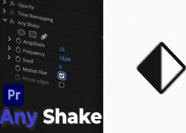 پلاگین پریمیر Any Shake افکت لرزش ویدیو