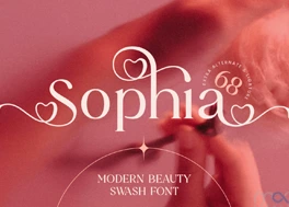 دانلود فونت انگلیسی مدرن Sophia