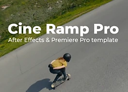 پروژه افتر افکت جلوه رمپ سرعت Cine Ramp Pro
