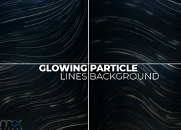 دانلود بک گراند ویدیویی با خطوط درخشان