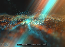 پروژه افتر افکت تیتراژ پارتیکل Mystical Intro