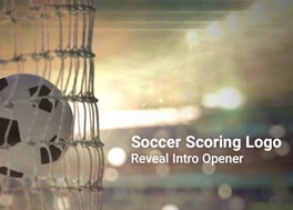 پروژه افتر افکت لوگوموشن فوتبال Soccer Scoring
