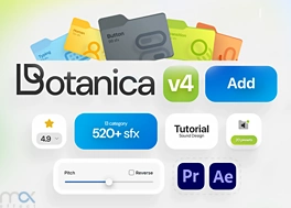 دانلود 500 افکت صدا برای ادیت Botanica SFX