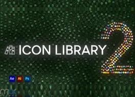 پلاگین Icon Library 2 + آموزش ویدیویی