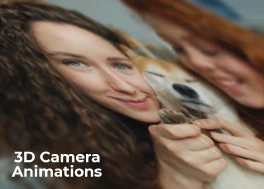 پروژه پریمیر انیمیشن دوربین سه بعدی 3D Camera