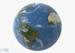 دانلود مدل سه بعدی کره زمین Terrestrial Globe