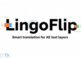 پلاگین LingoFlip v5.8.0 برای افتر افکت
