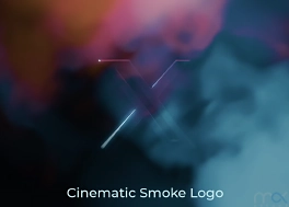پروژه افتر افکت لوگو با دود رنگارنگ Smoke Logo