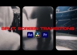 دانلود 30 ترانزیشن پریمیر با جلوه Split Screen