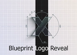 پروژه افتر افکت لوگوموشن معماری Blueprint Logo