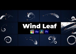 ترانزیشن پریمیر با برگ های پاییزی Wind Leaf