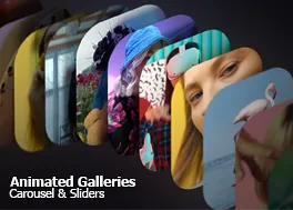 پروژه افتر افکت انیمیشن گالری عکس Galleries | Carousel