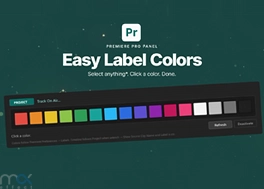 پلاگین Easy Label Colors v1.2.0 برای پریمیر