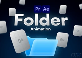پروژه افتر افکت انیمیشن پوشه Folder Animation
