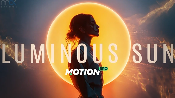 انواع ترانزیشن Luminous Sun برای موشن برو