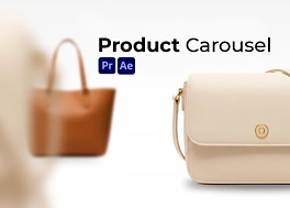 پروژه افتر افکت اینترو نمایش محصول Carousel