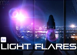 اسکریپت Light Flares 1.0.0 برای افتر افکت