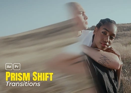 10 ترانزیشن پریمیر جلوه Prism Shift